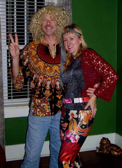hippie couple